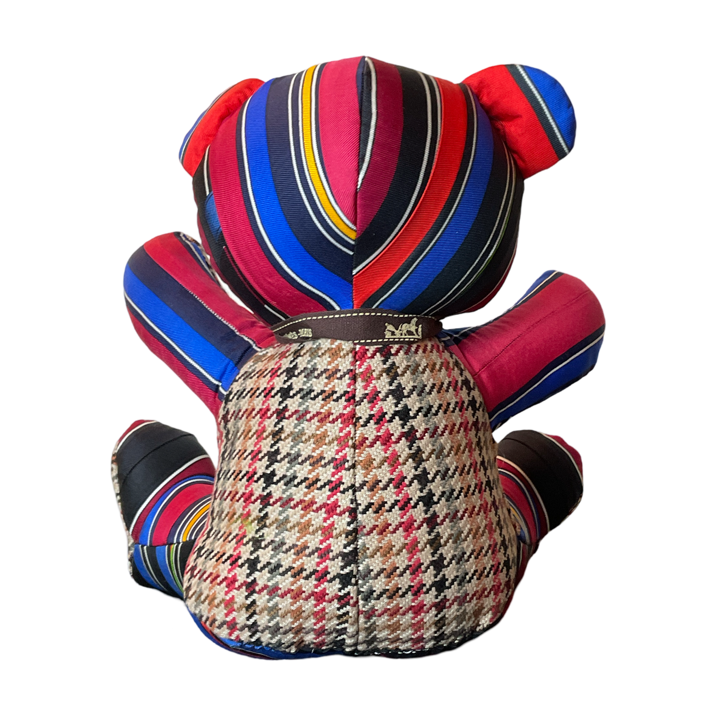 Couvertures et Tenues du Jour Vintage Silk Scarf Tender Teddy Bear