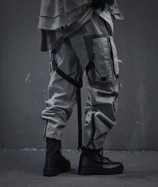 HiP46 Grey NX Cargo Pants