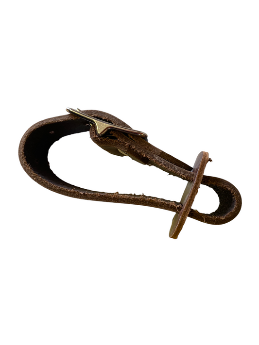 Bull Riding Rope Bell Strap – Latigo Leather for Secure Fit | Rowdy Rowels