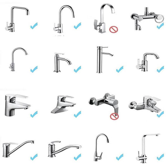 2-Pack: 360 Degree Swivel Faucet Aerator Deluxe Water Saving Faucet Sprayer