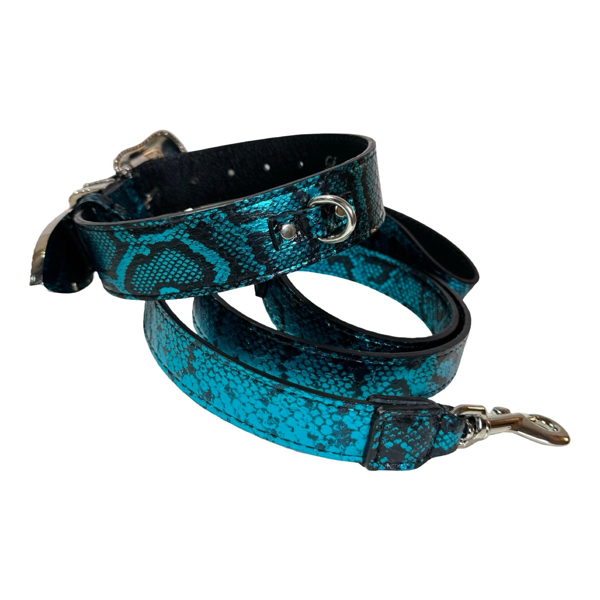 Blue & Black Serpente Set