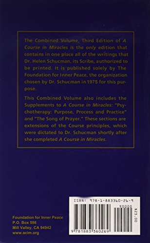 A Course in Miracles: Combined Volume (Vol. 1: A Course in M