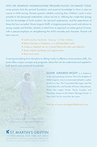 Raising a Child with Soul by Jungreis-Wolff, Slovie