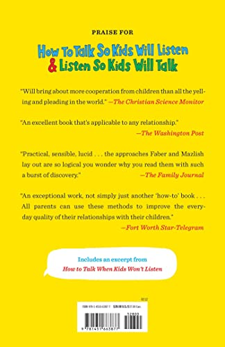 How to Talk So Kids Will Listen & Listen So Kids Will Talk (