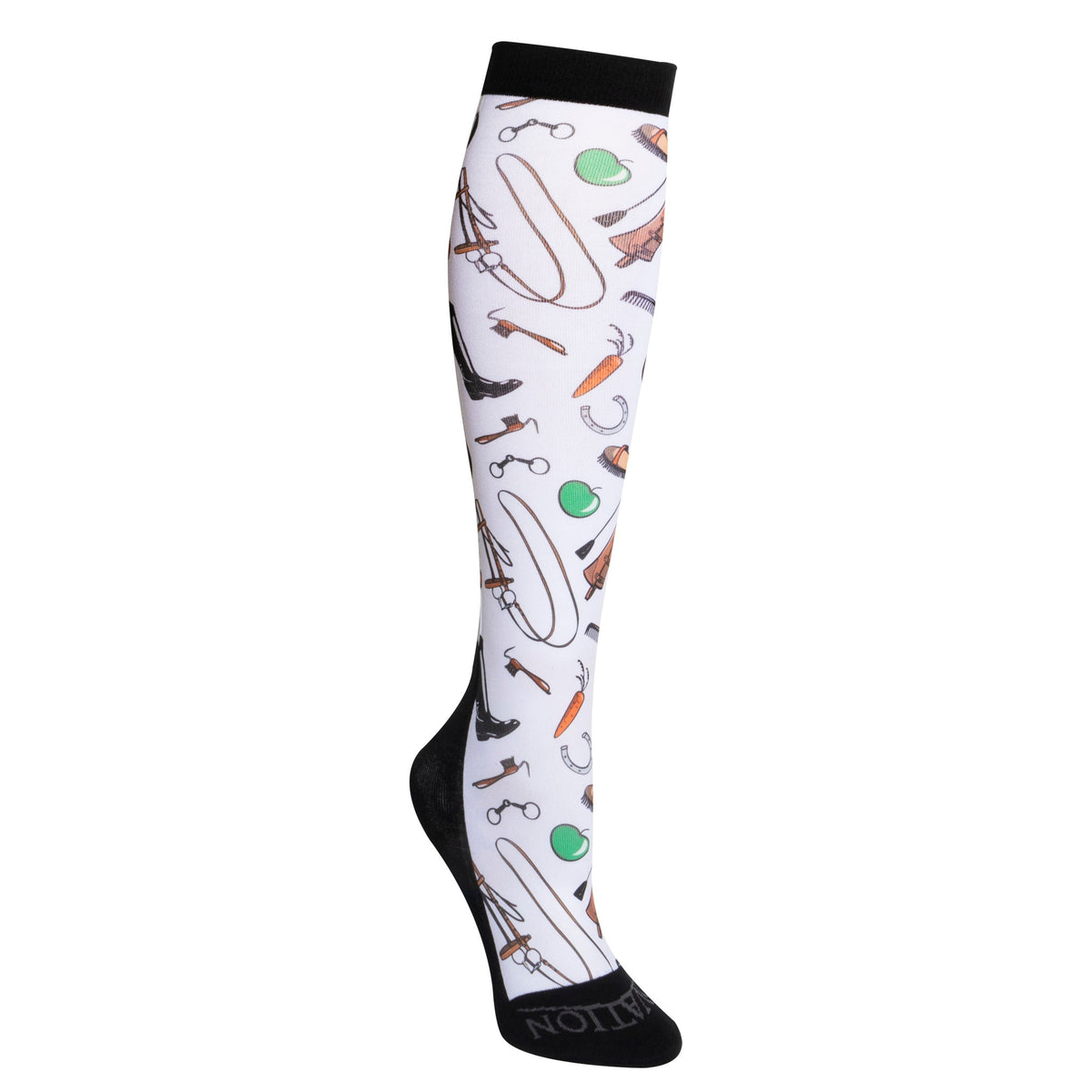 Footzees Boot Sock - All Tacked Up