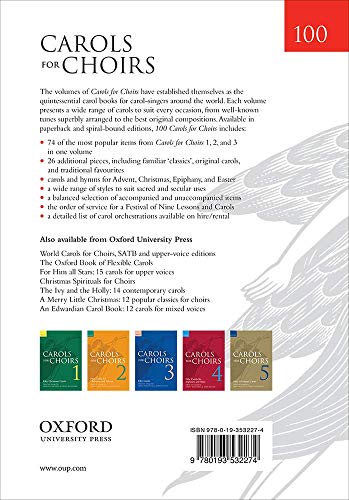 100 Carols for Choirs (. . . for Choirs Collections) by Will