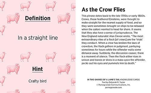In Two Shakes of a Lamb's Tail: A Quiz Deck of Curious Sayin