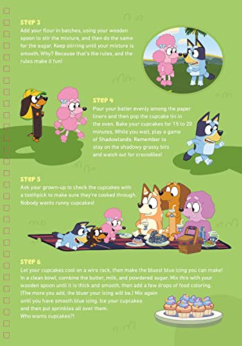 Bluey and Bingo's Fancy Restaurant Cookbook: Yummy Recipes,
