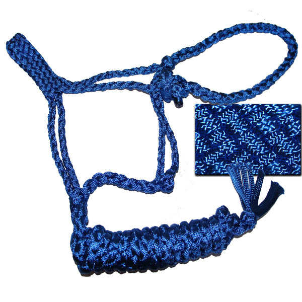 Mule Tape Halter with 10' Detachable Lead - Colt/ Pony