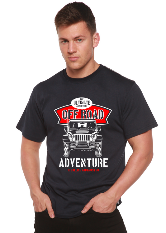 Off Road Spun Bamboo® Men's Bamboo Viscose/Organic Cotton Short Sleeve Graphic T-Shirt