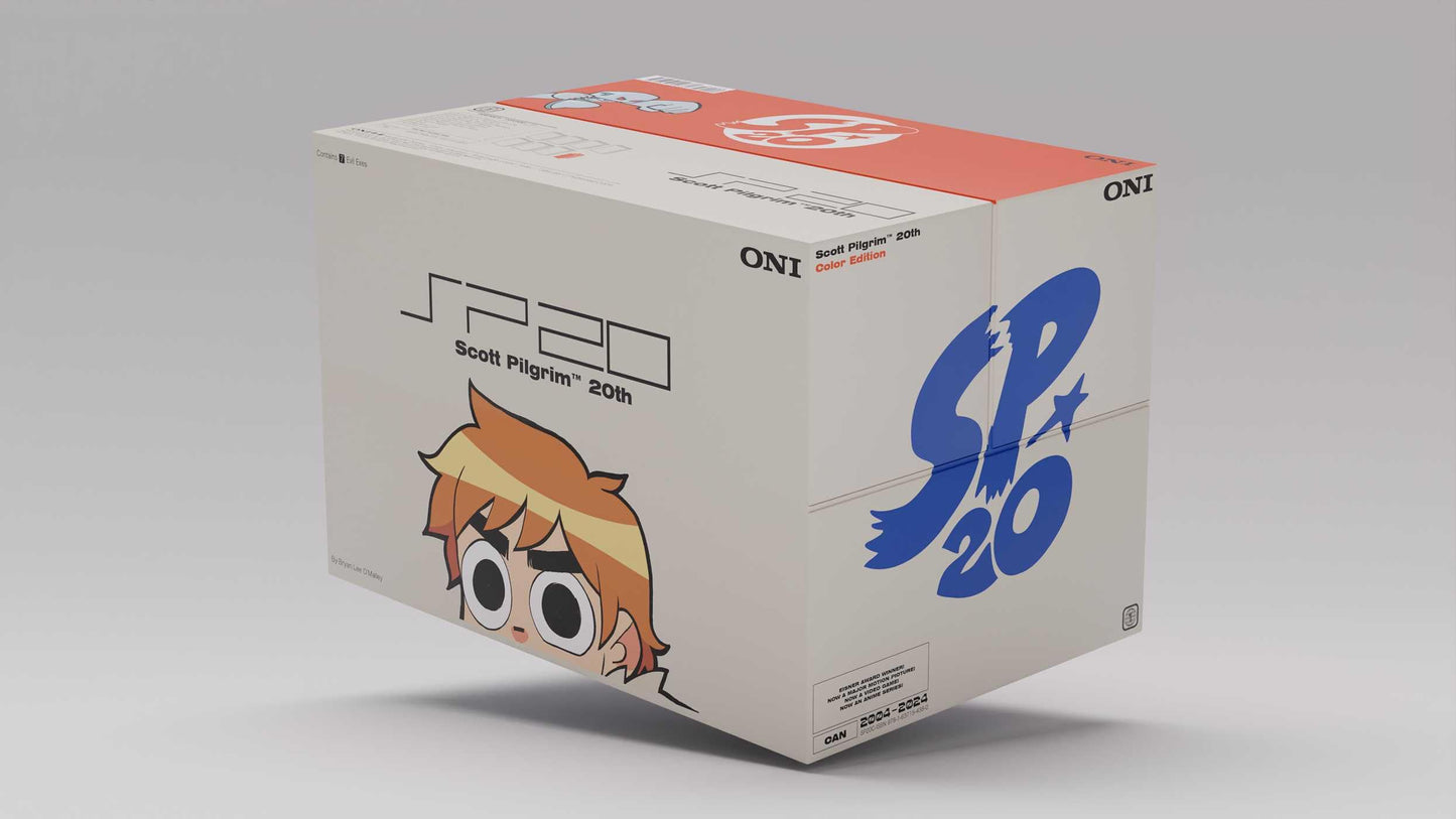 Scott Pilgrim 20th Anniversary Color Hardcover Box Set by O