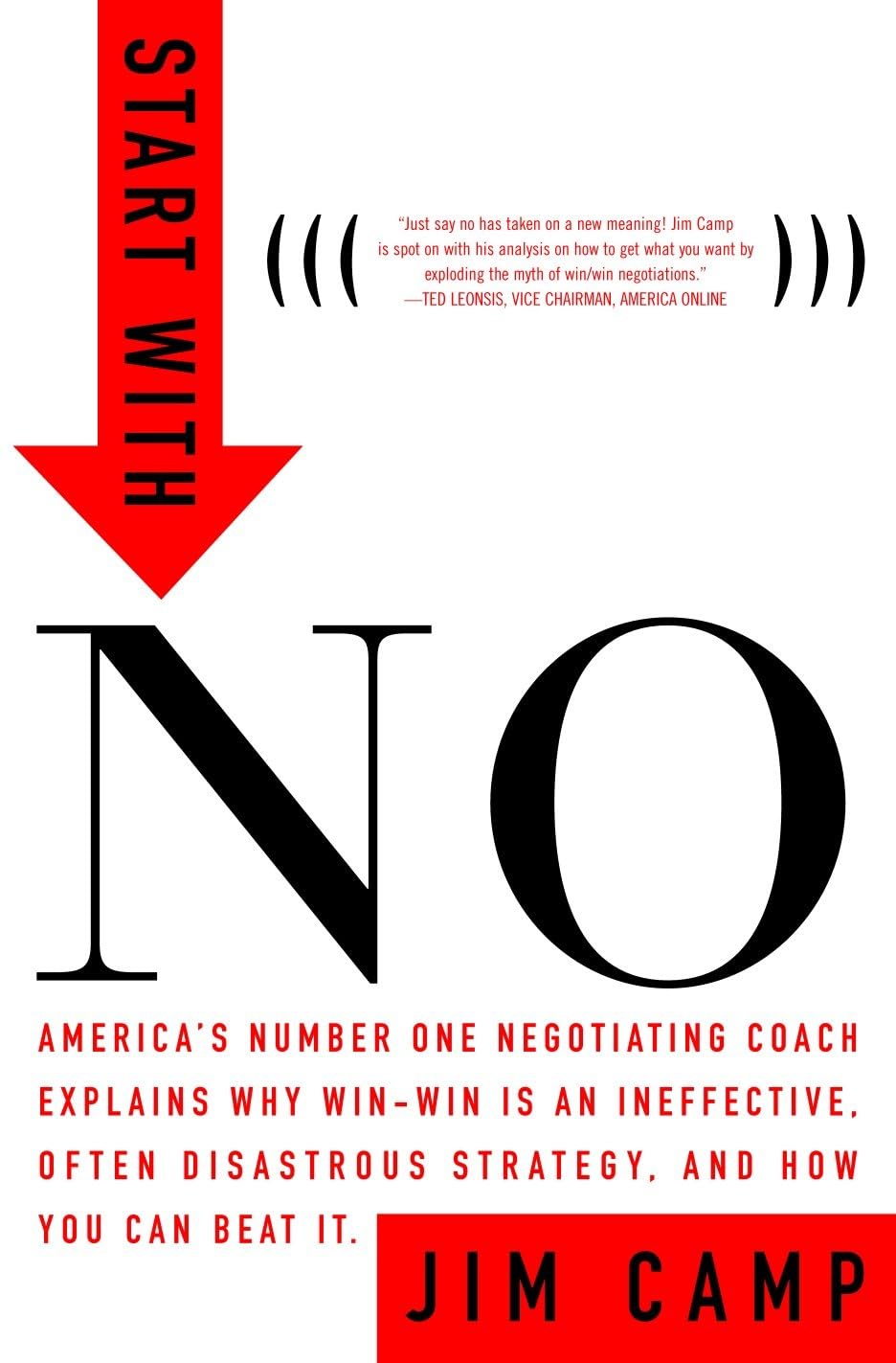 Start with NO...The Negotiating Tools that the Pros Don't Wa