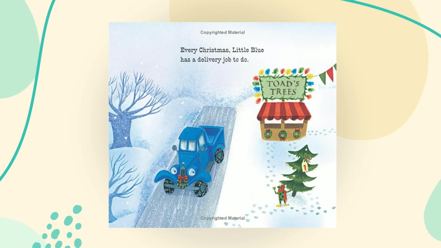 Little Blue Truck's Christmas: A Christmas Holiday Book for