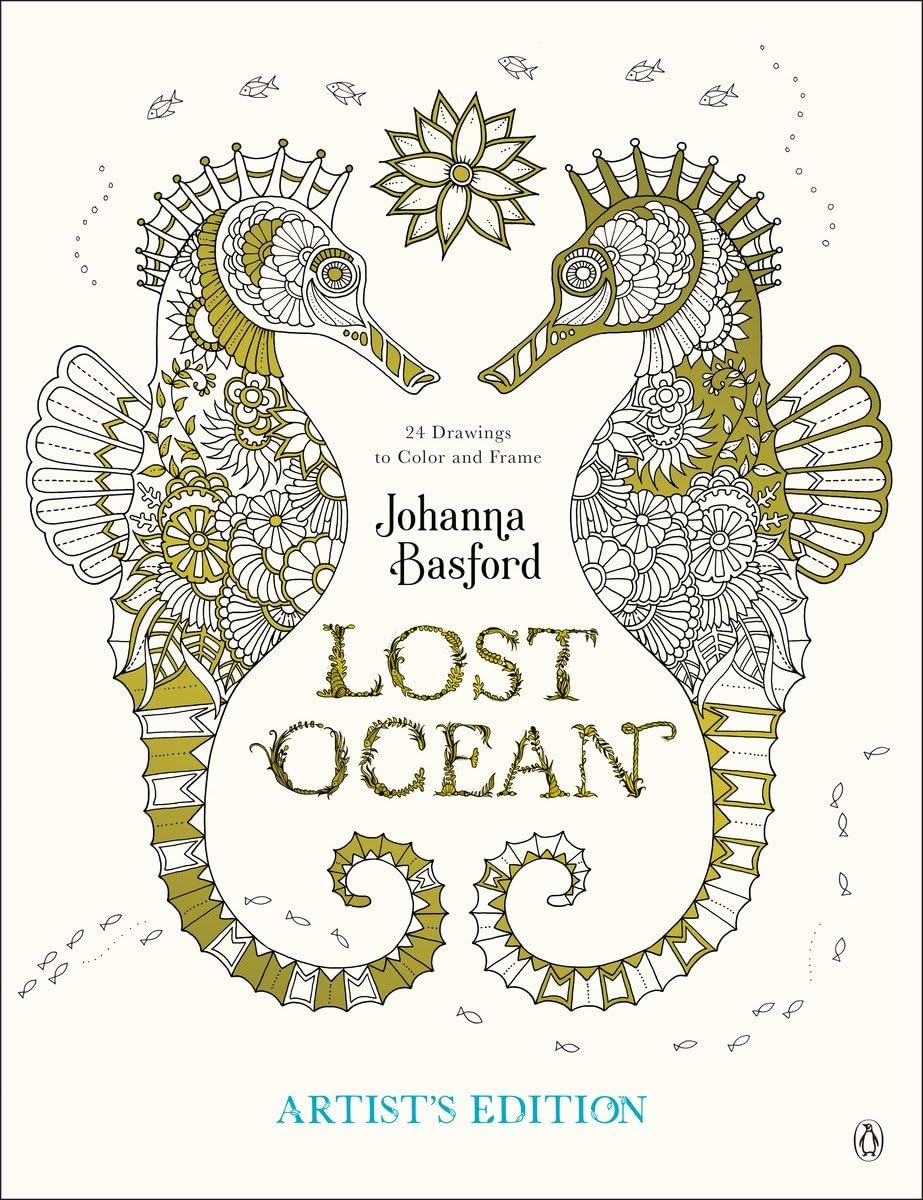 Lost Ocean Artist's Edition: An Inky Adventure and Coloring