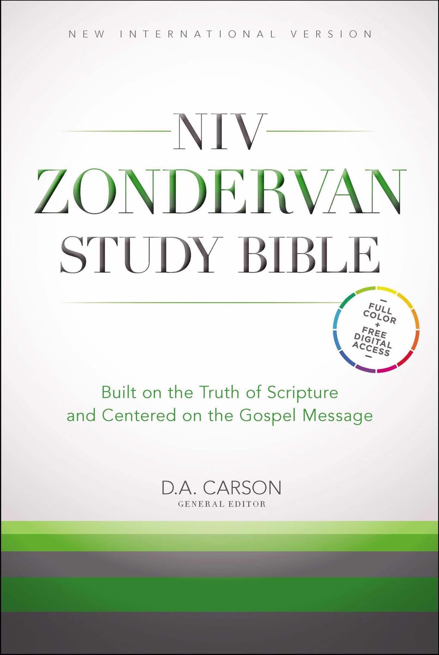NIV Zondervan Study Bible, Hardcover: Built on the Truth of