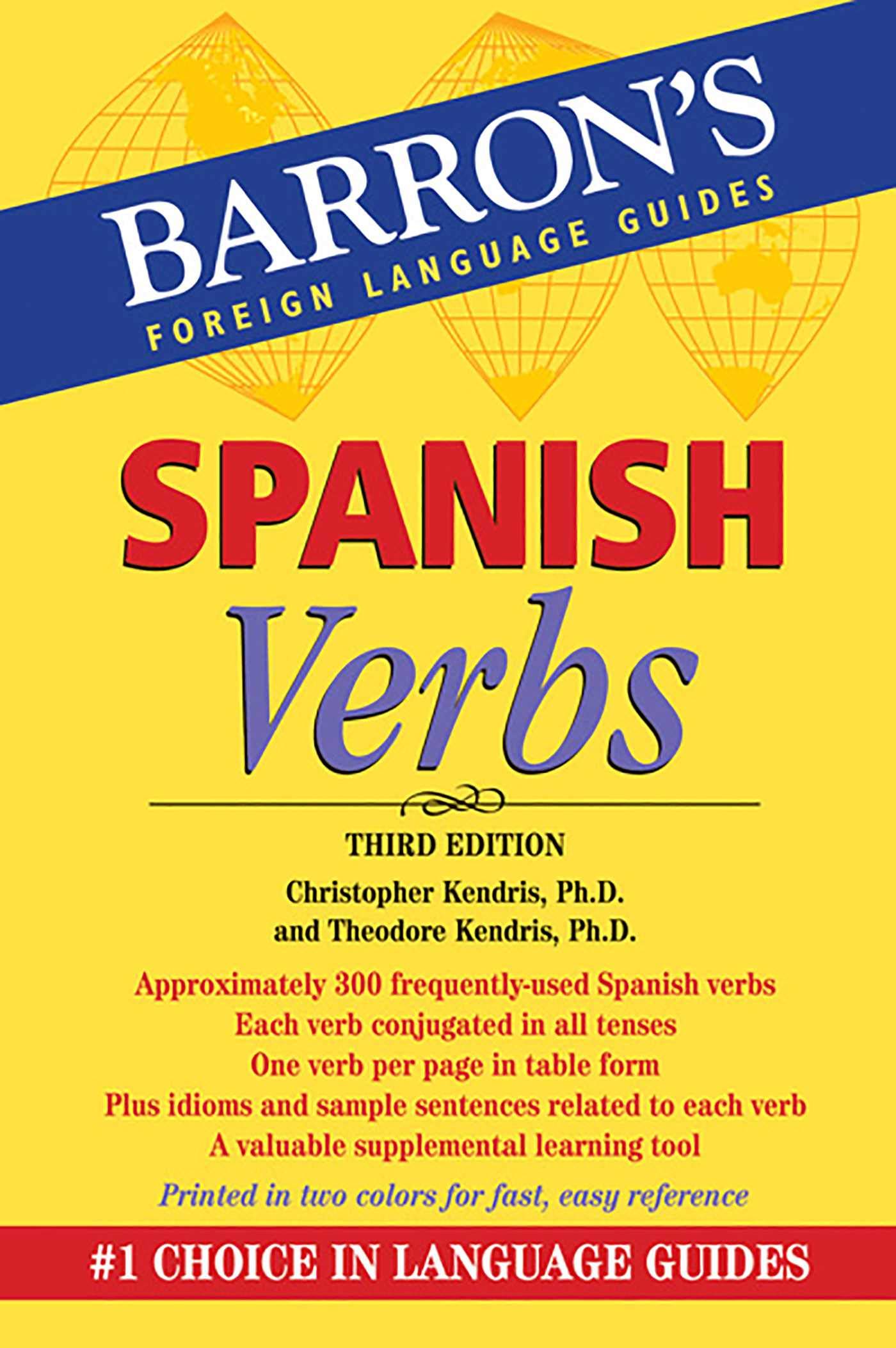 Spanish Verbs (Barron's Verb) by Kendris Ph.D., Christopher