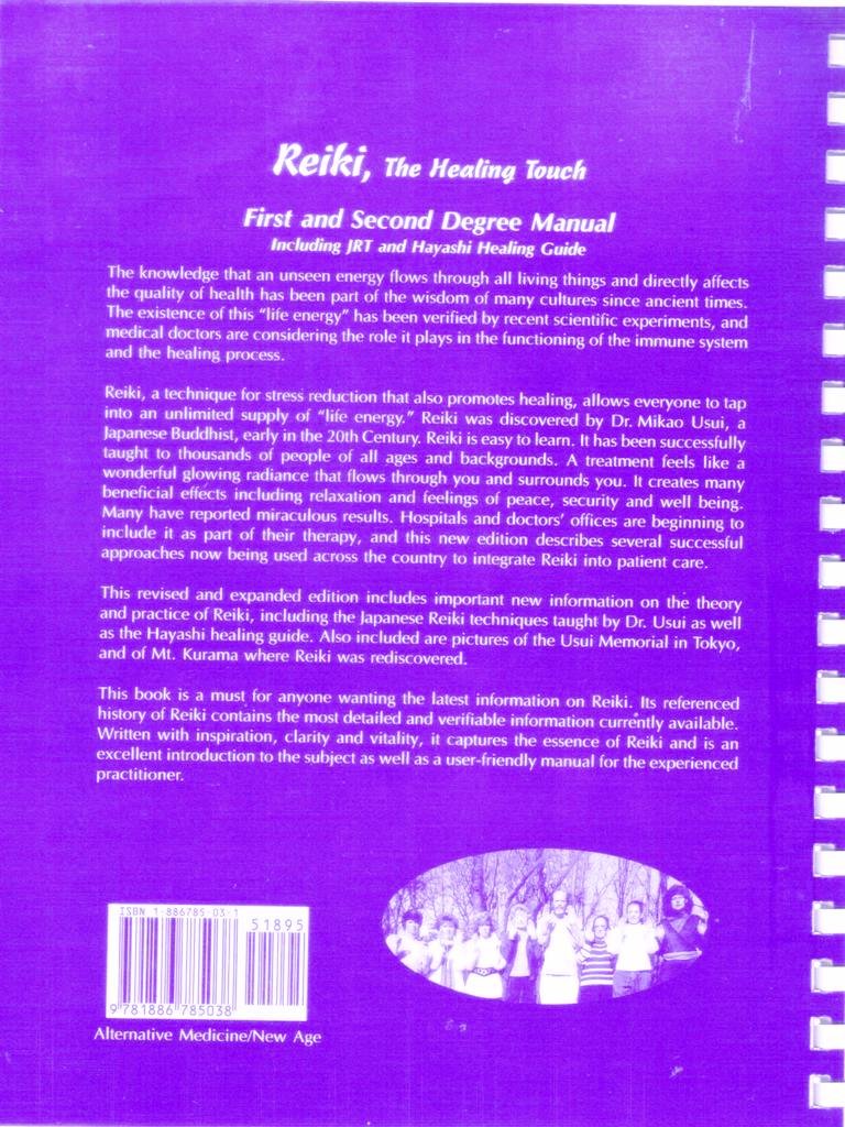 Reiki: The Healing Touch - First and Second Degree Manual by