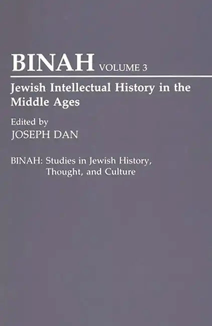 Jewish Intellectual History in the Middle Ages - Paperback