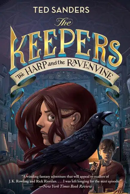 The Keepers #2: The Harp and the Ravenvine - Paperback