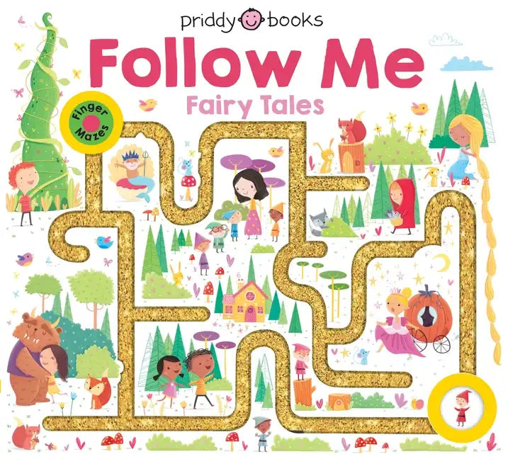 Maze Book: Follow Me Fairy Tales - Board Book
