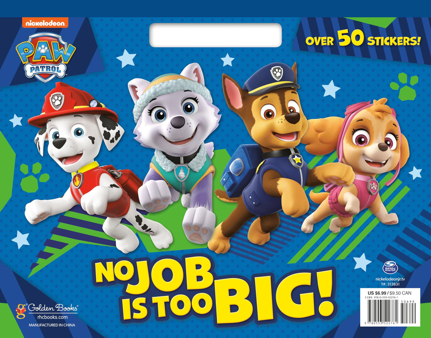 No Job is Too Big! (Paw Patrol) (Big Coloring Book) by Huntl