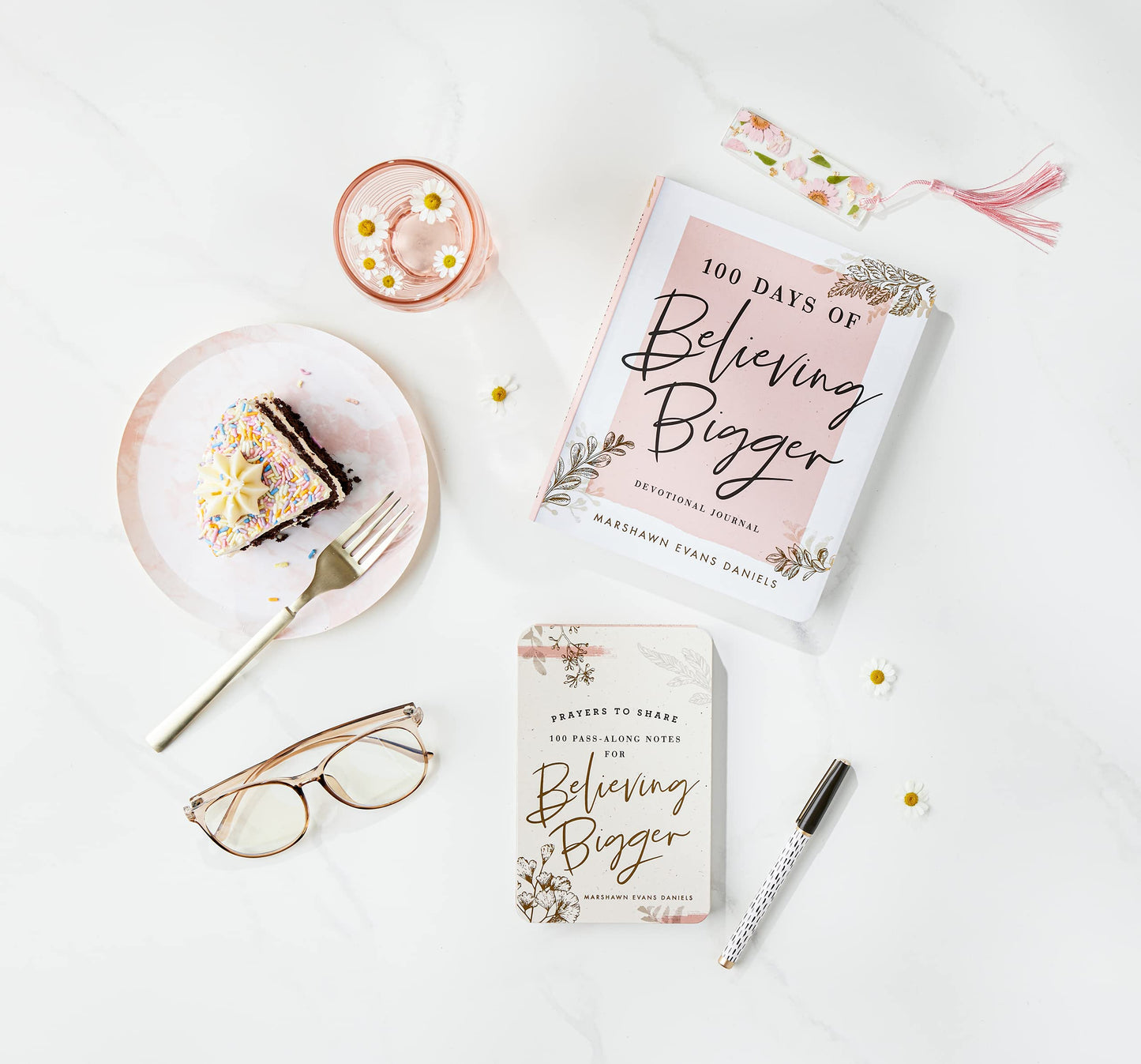 100 Days of Believing Bigger: A Devotional Journal by Marsha