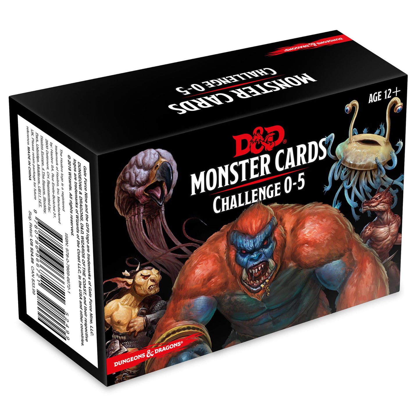 Dungeons & Dragons Spellbook Cards: Monsters 0-5 (D&D Access