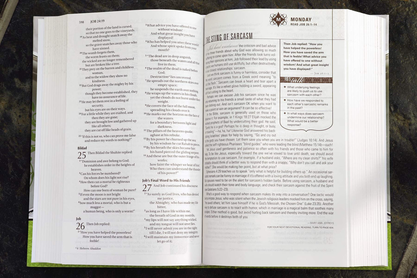NIV, Couples' Devotional Bible, Hardcover by Zondervan