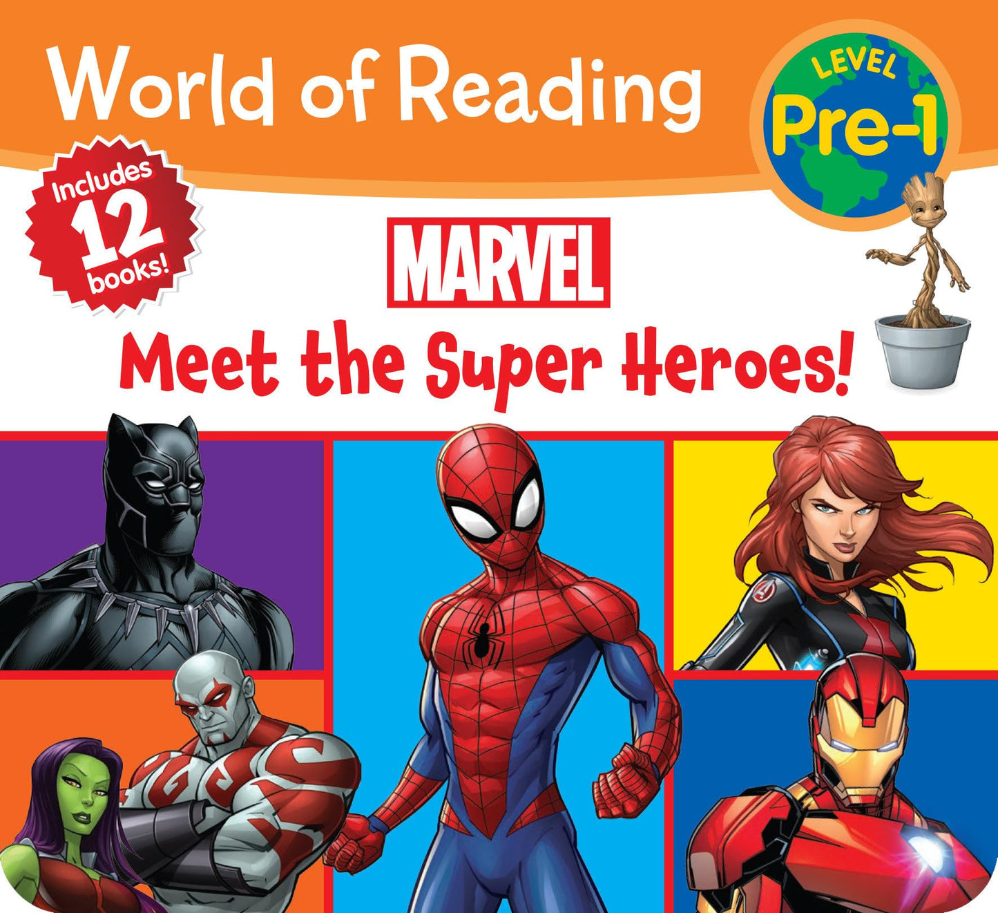 World of Reading Marvel: Meet the Super Heroes!-Pre-Level 1