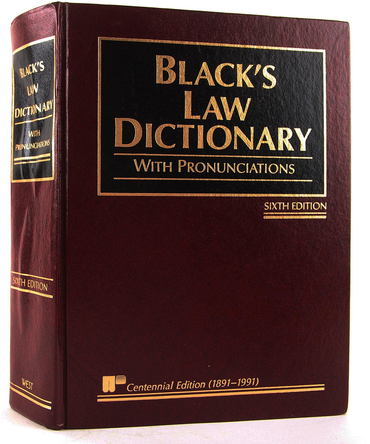 Black's Law Dictionary with Pronunciations, 6th Edition (Cen