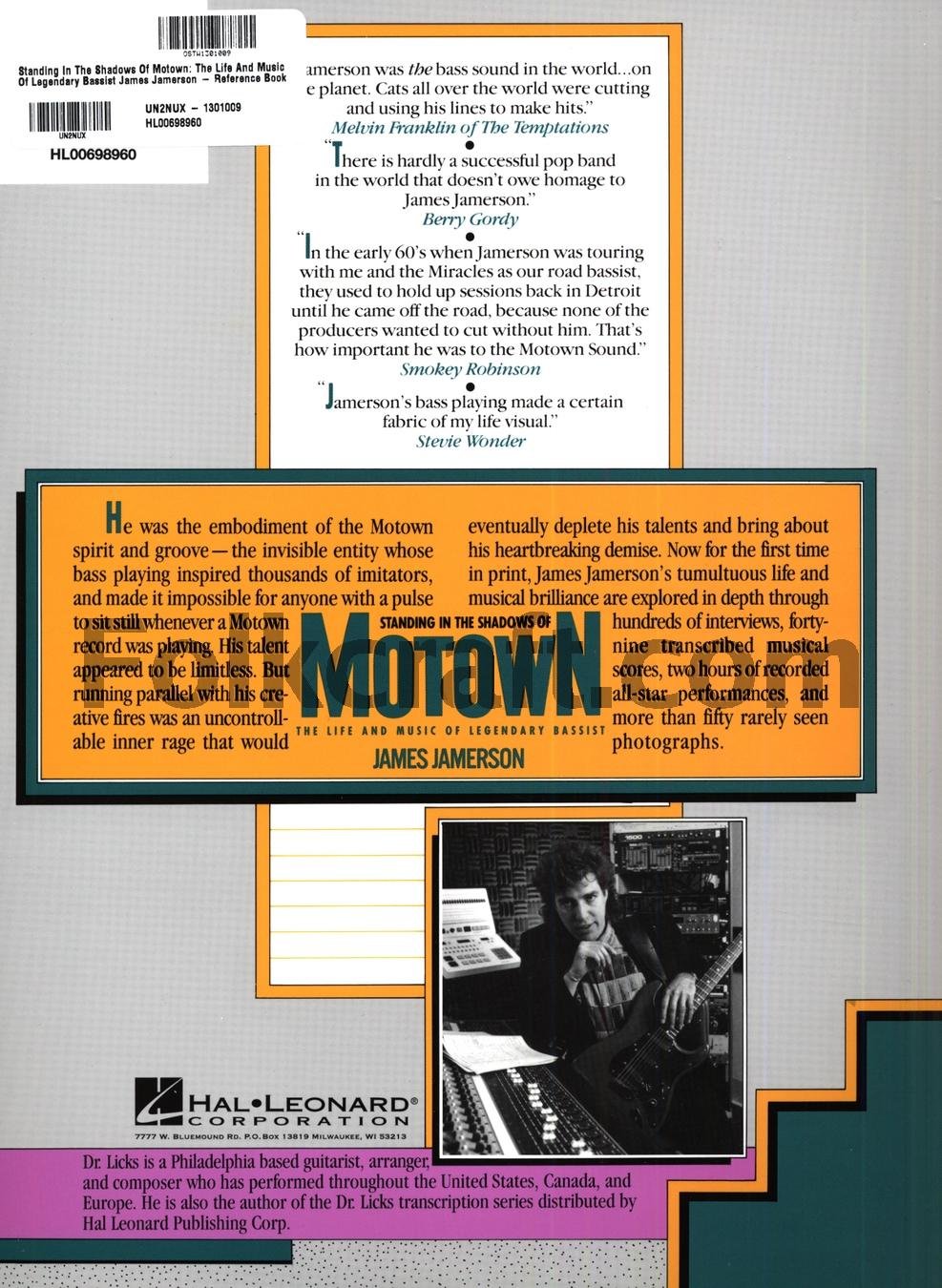 Standing in the Shadows of Motown: The James Jamerson Bass M