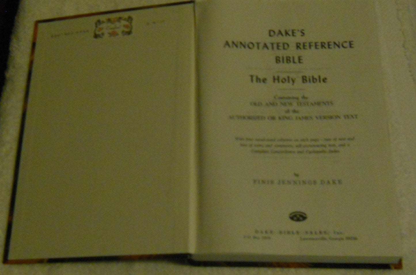 Dake Annotated Reference Bible-KJV by staff-of-dake-publishi