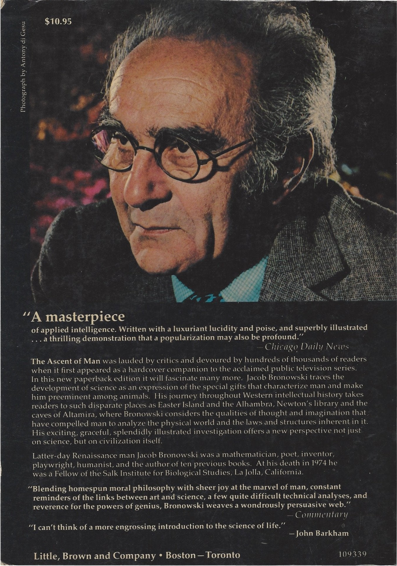 The Ascent of Man by Bronowski, Jacob