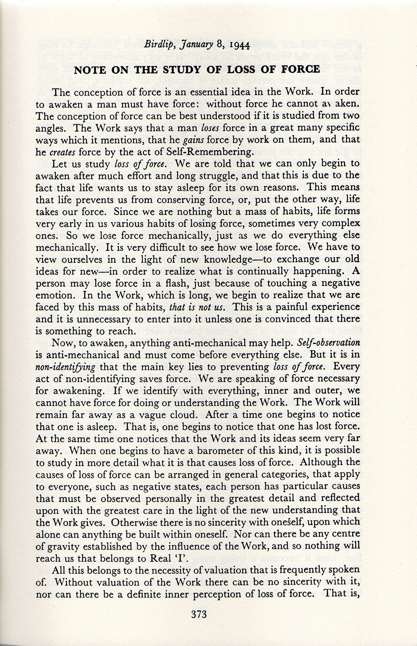Psychological Commentaries on the Teaching of Gurdjieff & Ou