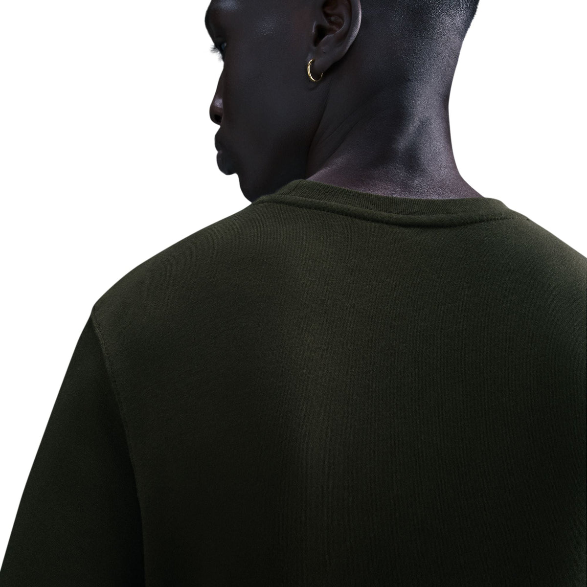 Nike Mens Club Fleece Crewneck - Sequoia