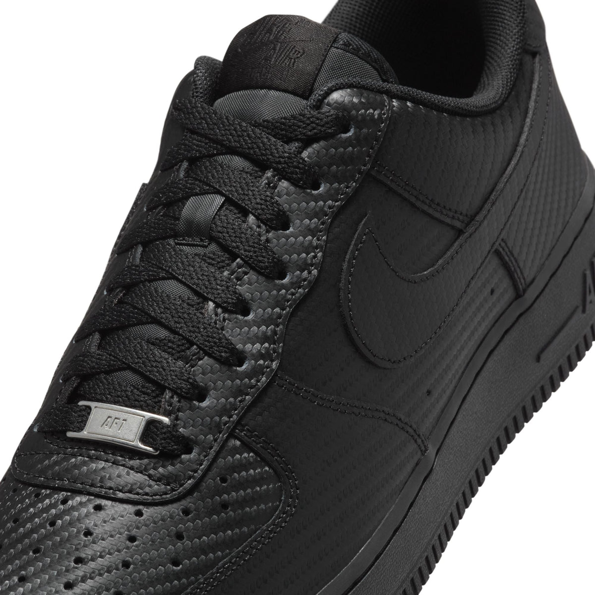 Nike Mens Air Force 1 '07 - Black Carbon Fiber
