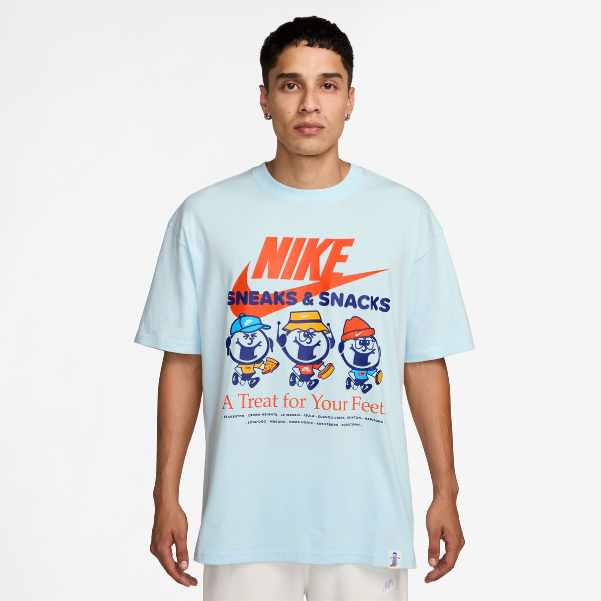 Nike Mens Sportswear Max90 Tee - Glacier Blue