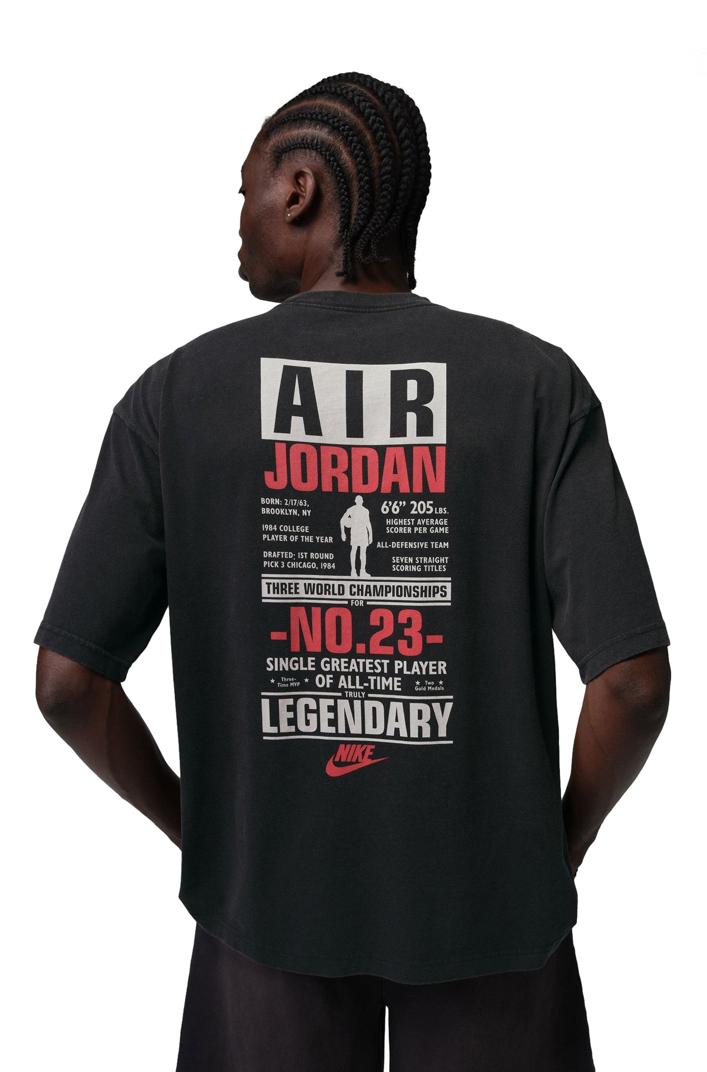Air Jordan Mens Flight Tee - Black