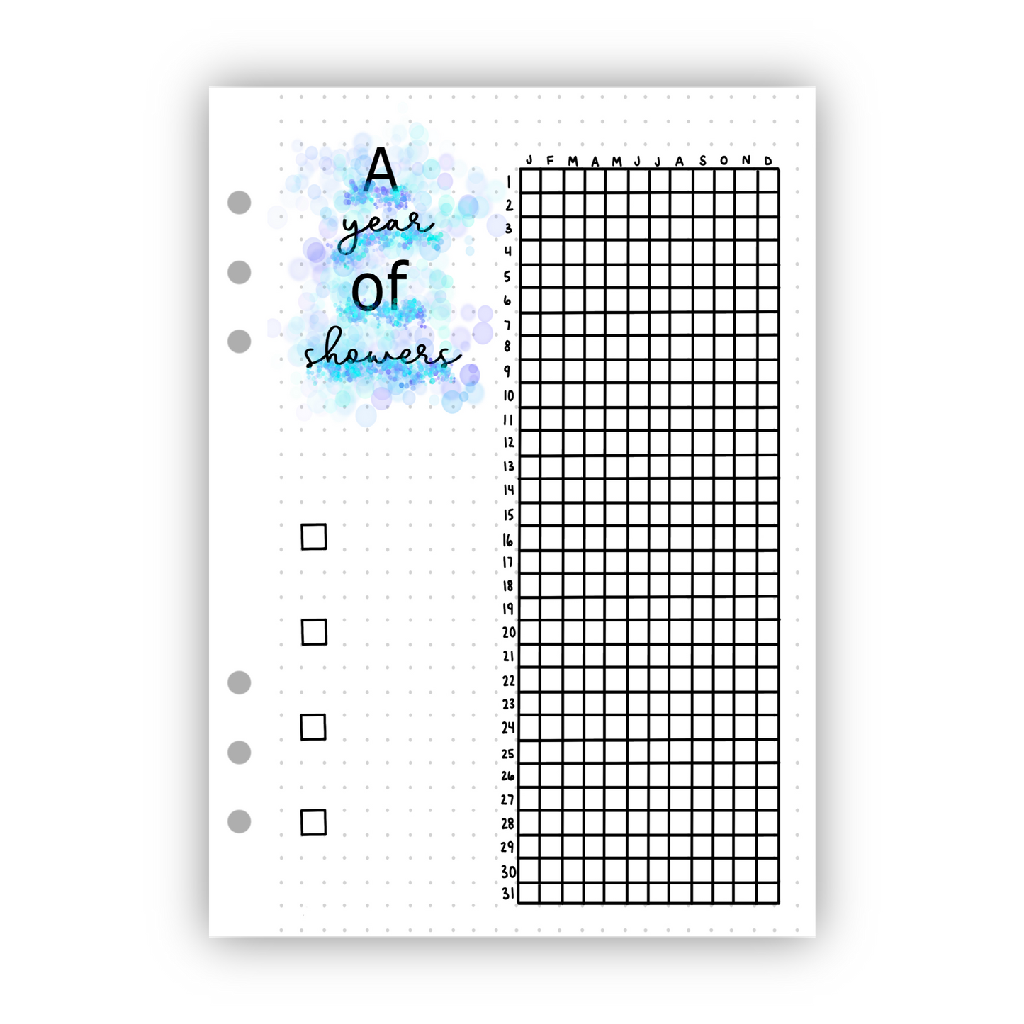 Shower Tracker