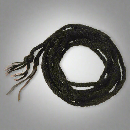 Tough 1 Royal King Horsehair Mecate Black