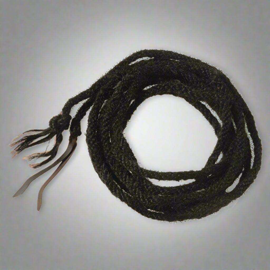 Tough 1 Royal King Horsehair Mecate Black