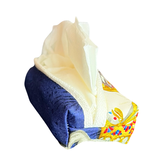 Luna Park Vintage Scarf Travel Tissue Pouch