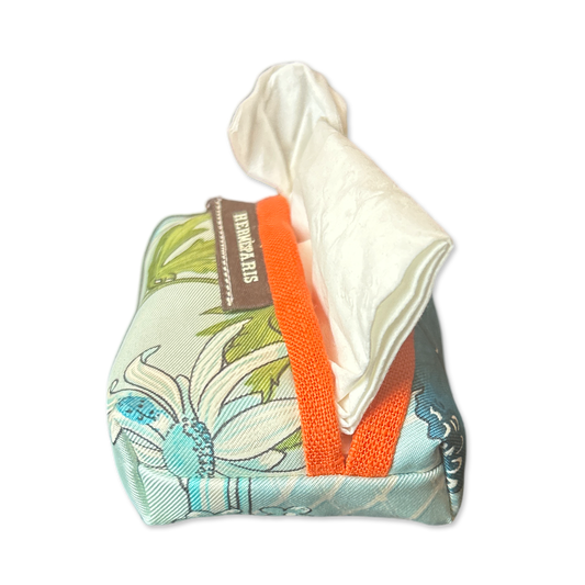 Farandole Vintage Scarf Travel Tissue Pouch