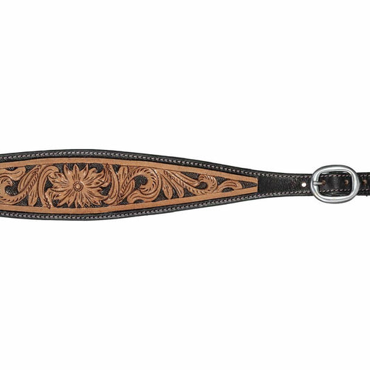 Royal King Traverse Wither Strap – Hand Carved Leather with Double Buckle Adjustment
