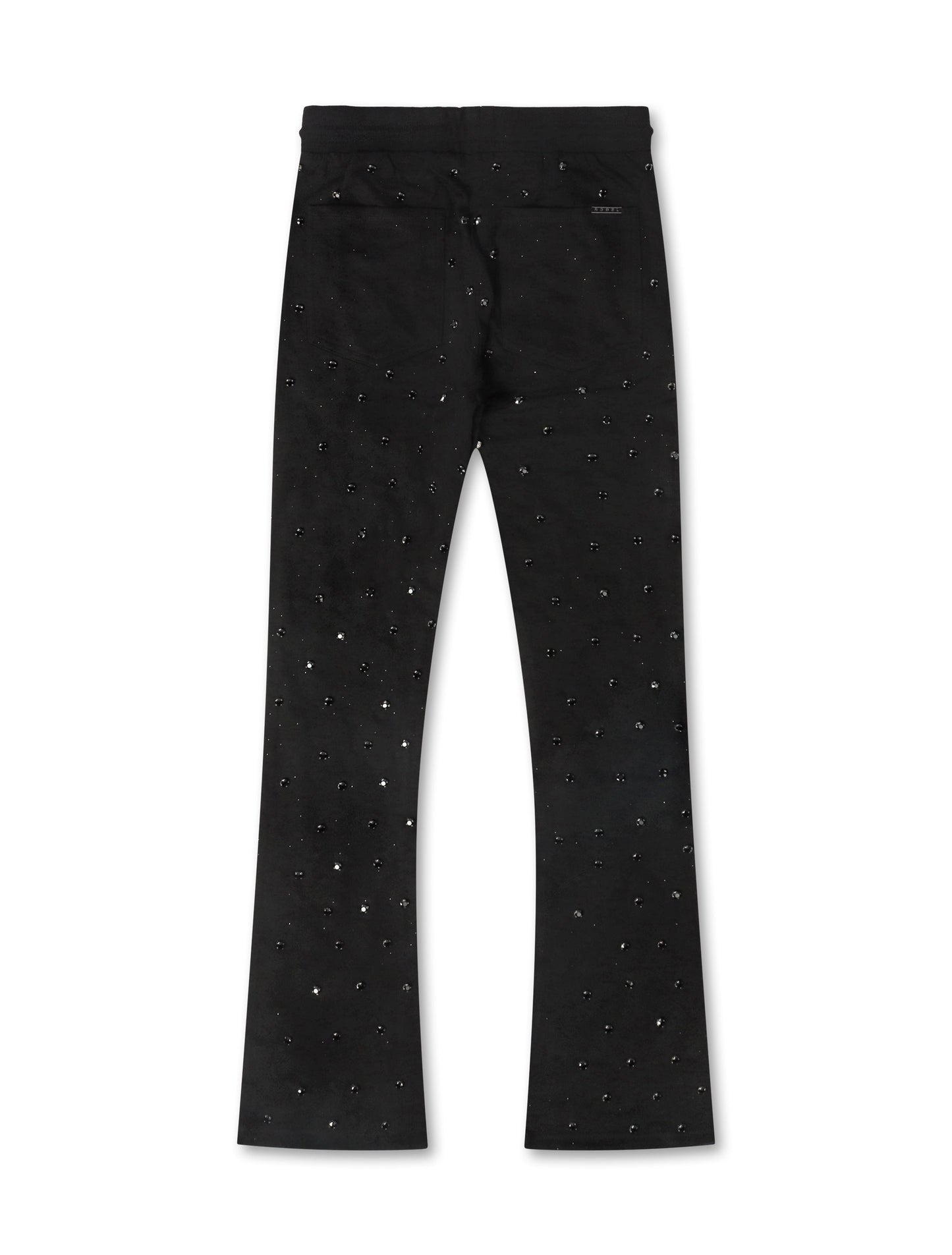 Rebel Denim Diamond Sweatpants - Jet Black