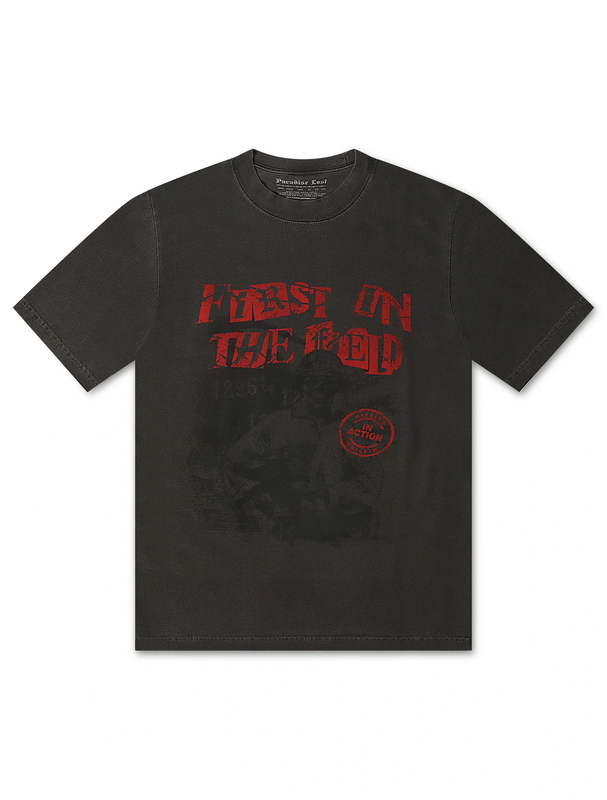 Paradise Lost First on The Field Tee - Vintage Grey