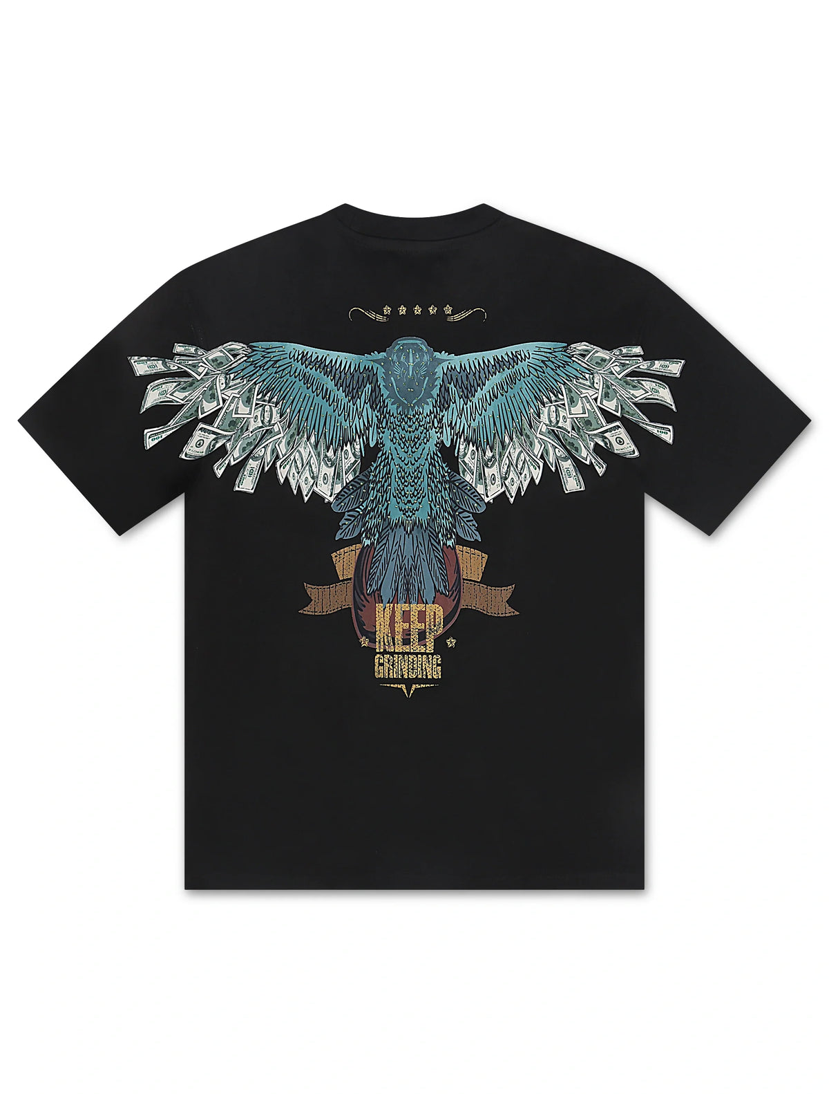 Roku Studio Fly High Boxy Tee - Black