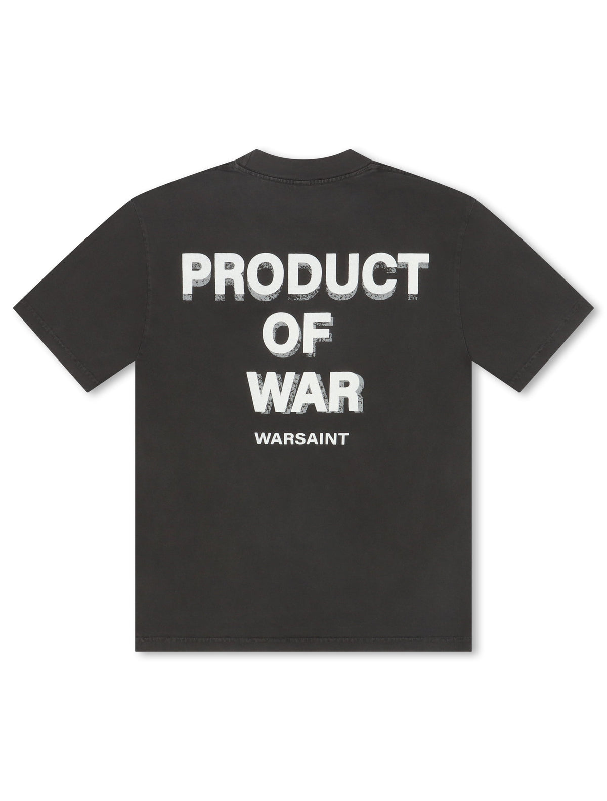 Warsaint Product of War Tee - Washed Black