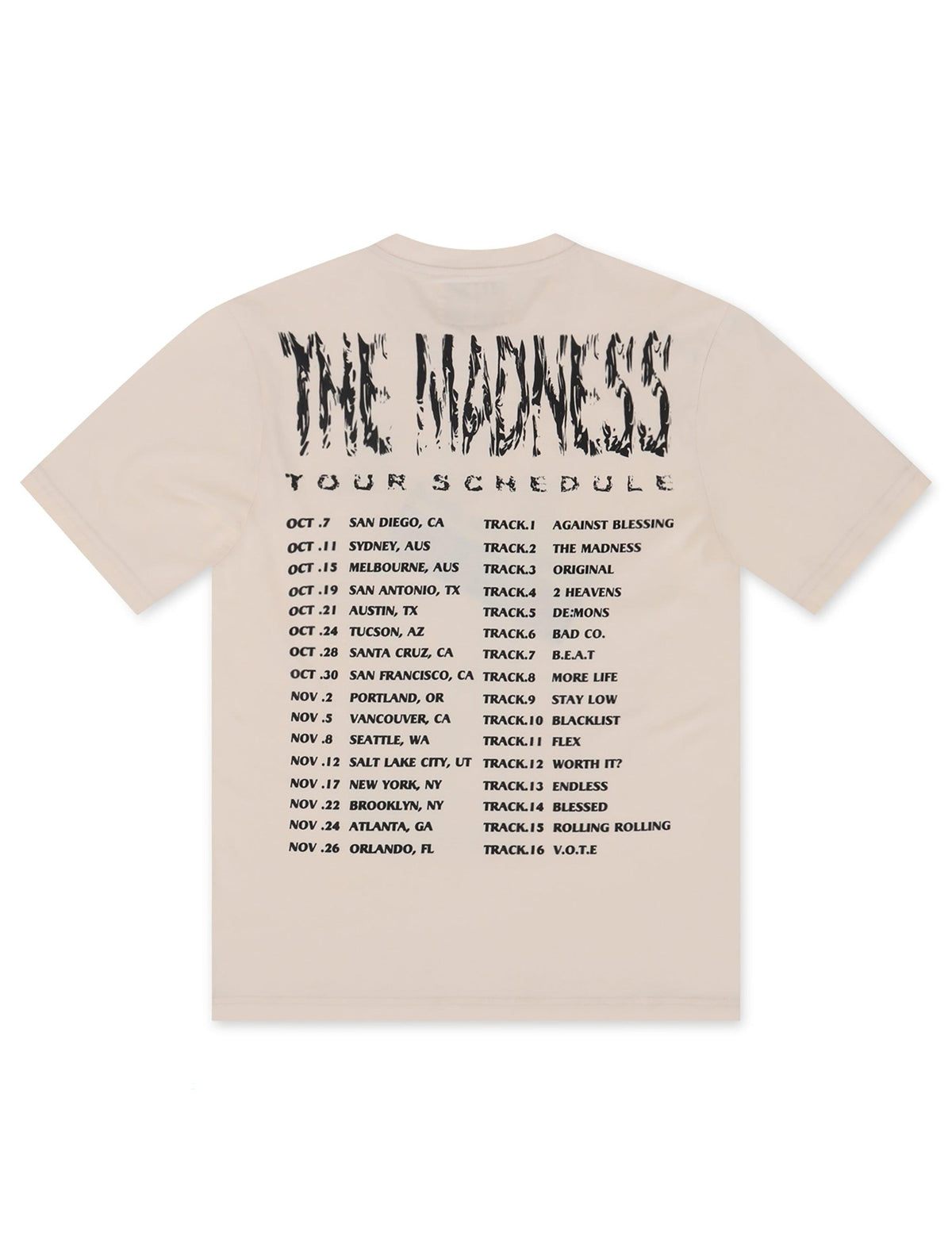 Bkys The Madness Oversized Tee - Off White