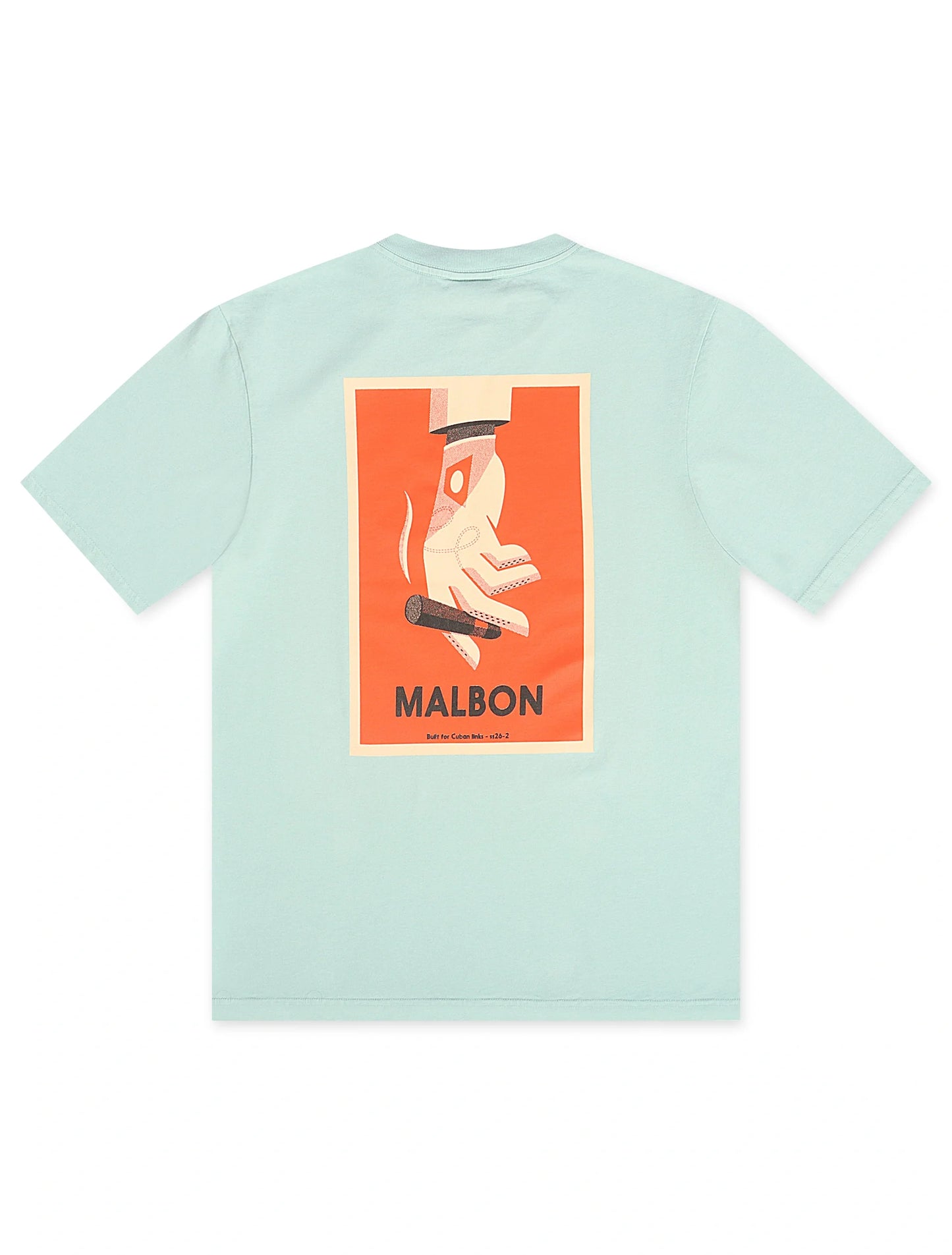 Malbon Bermuda Cigar Tee - Surf Spray